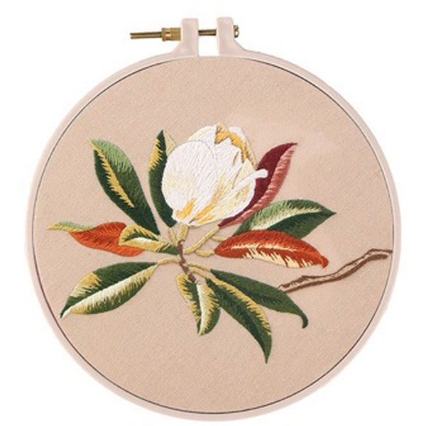 Gifts for her,Embroidery kit Modern Embroidery Kit,Plants Embroidery Kit For Beginner, Hoop Art,Hand Embroidery Art, Hand Embroidery Kit