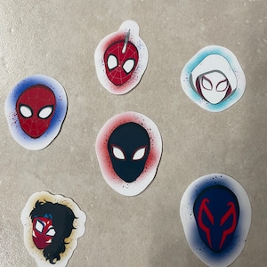 Spider Group Head Stickers