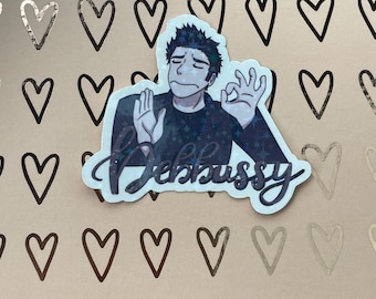 Edward Debussy Holographic Sticker