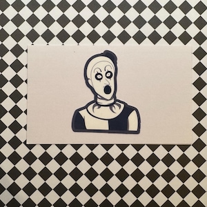 Shocked Clown Sticker