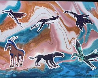 Creatures of Pandora Stickers