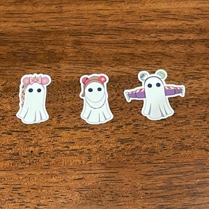 Cartoon Ghost Mini Stickers