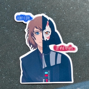 I Am What Remains Sticker