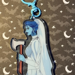 Haunted Bride Keychain