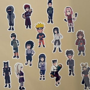 Chibi Style Ninja Stickers