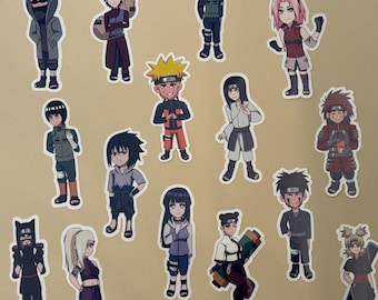 Chibi Style Ninja Stickers