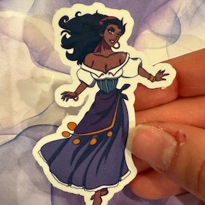Esmeralda Fan Made Aufkleber
