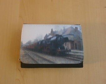 Wallet with steam locomotive BR91