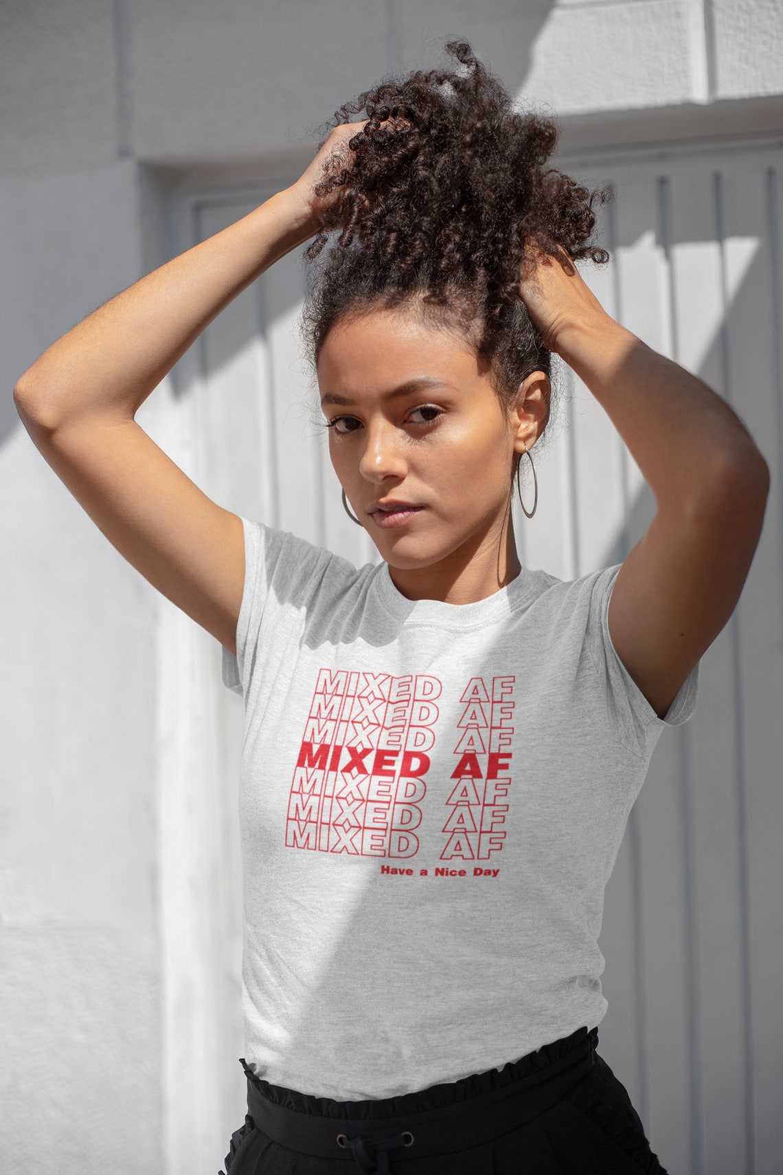 Mixed Shirt Mixed AF Shirt Mixed Race Shirt Multiracial | Etsy