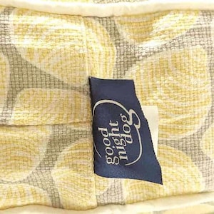 Shell Game Round Dog Bed, Coastal Pattern, USA Made