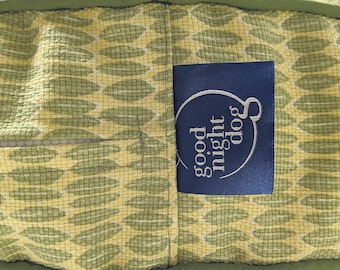 Little Leaf Pattern Round Dog Bed, 3 Sizes Dog Beds/Fabric Covers, Pet Furniture