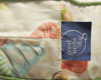 Coral Beach Sand Round Dog Bed Seashell Pattern, 3 Sizes Dog Beds/Fabric Covers, Pet Furniture