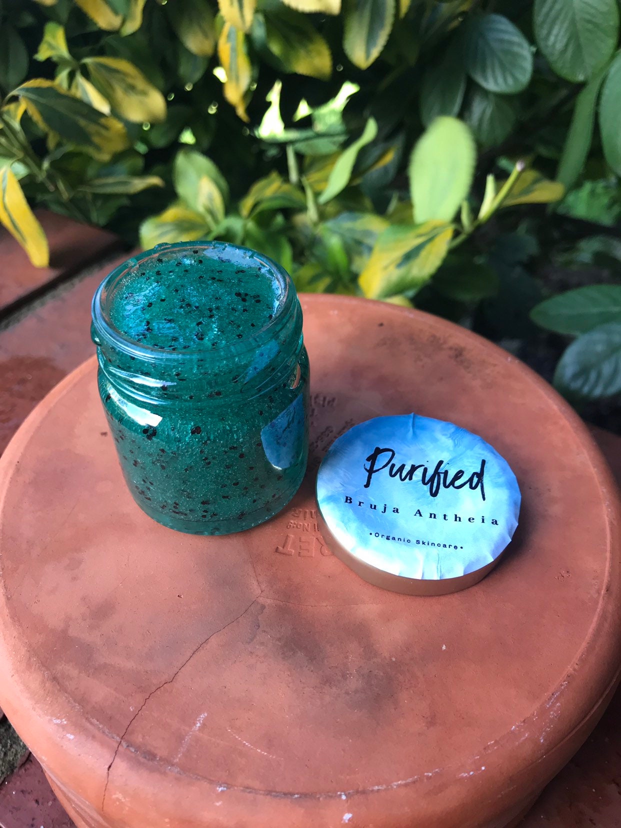 Vegan Organic Blueberry Seed Face Scrub ( Exfoliating Scrub, Face Was…