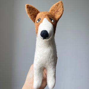 Felted Corgi, Handmade Felted Doggo,  100% New Zealand Wool, Eco-Friendly, Needle-felting, Supporting Himalayan Artisans