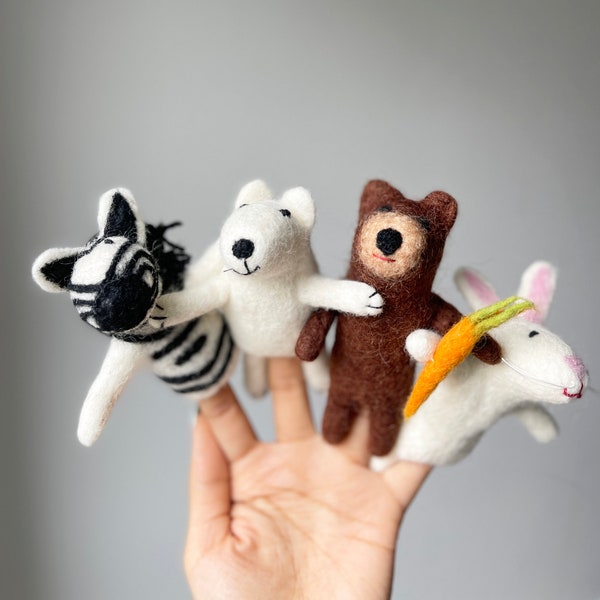 Finger Puppets Etsy