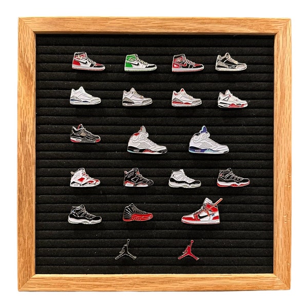 Sneaker Head Hype Beast Enamel Pins || Streetwear, Accessories, Pin-trading, Hypebeast, Mini Snkrs, AJ, Nike, Jordan, Retro