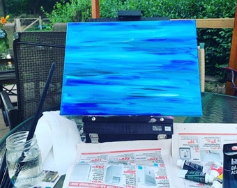 Golven van blauw