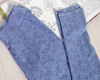Blue Women's Leggings, Organic Cotton, Yoga Pants, Yoga Clothes, Loungewear, Yoga Clothing, Leggings Woman, Yoga Leggings, Vegan, Sleepwear