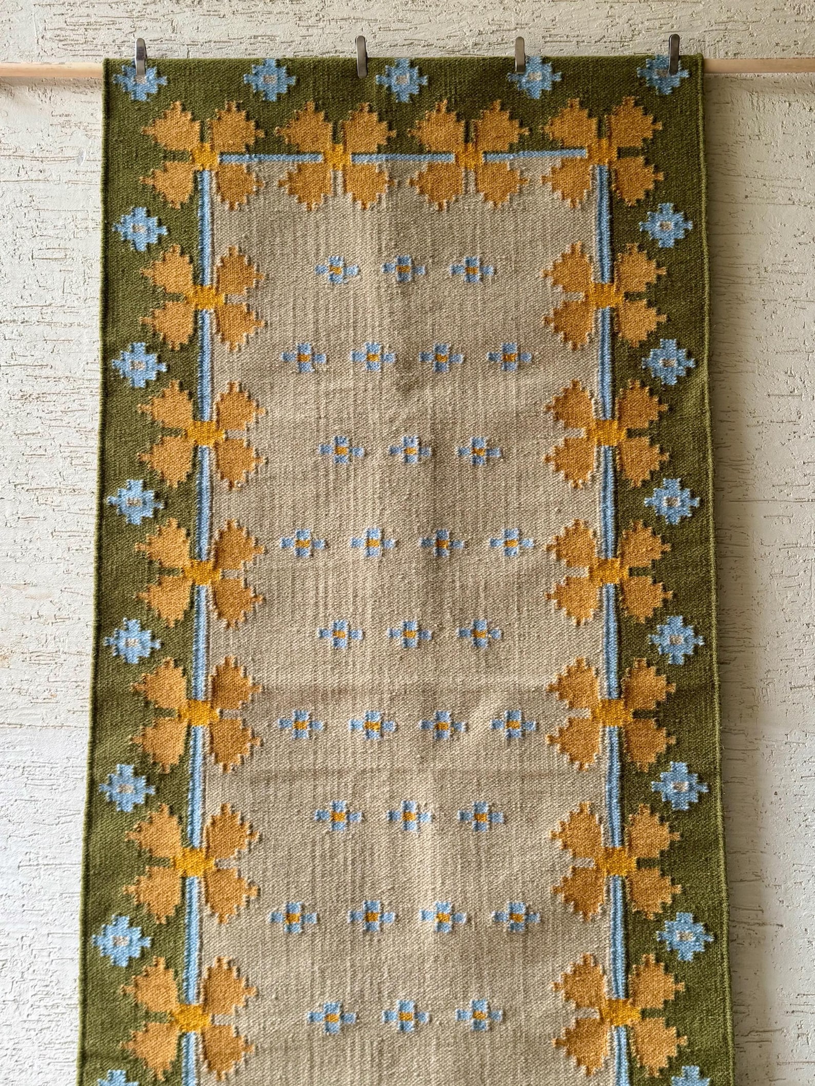 Earthy Fun Runner Rug Staircase Runner Rug | Earthy Tones | Swedish-inspired Premium Wool ...