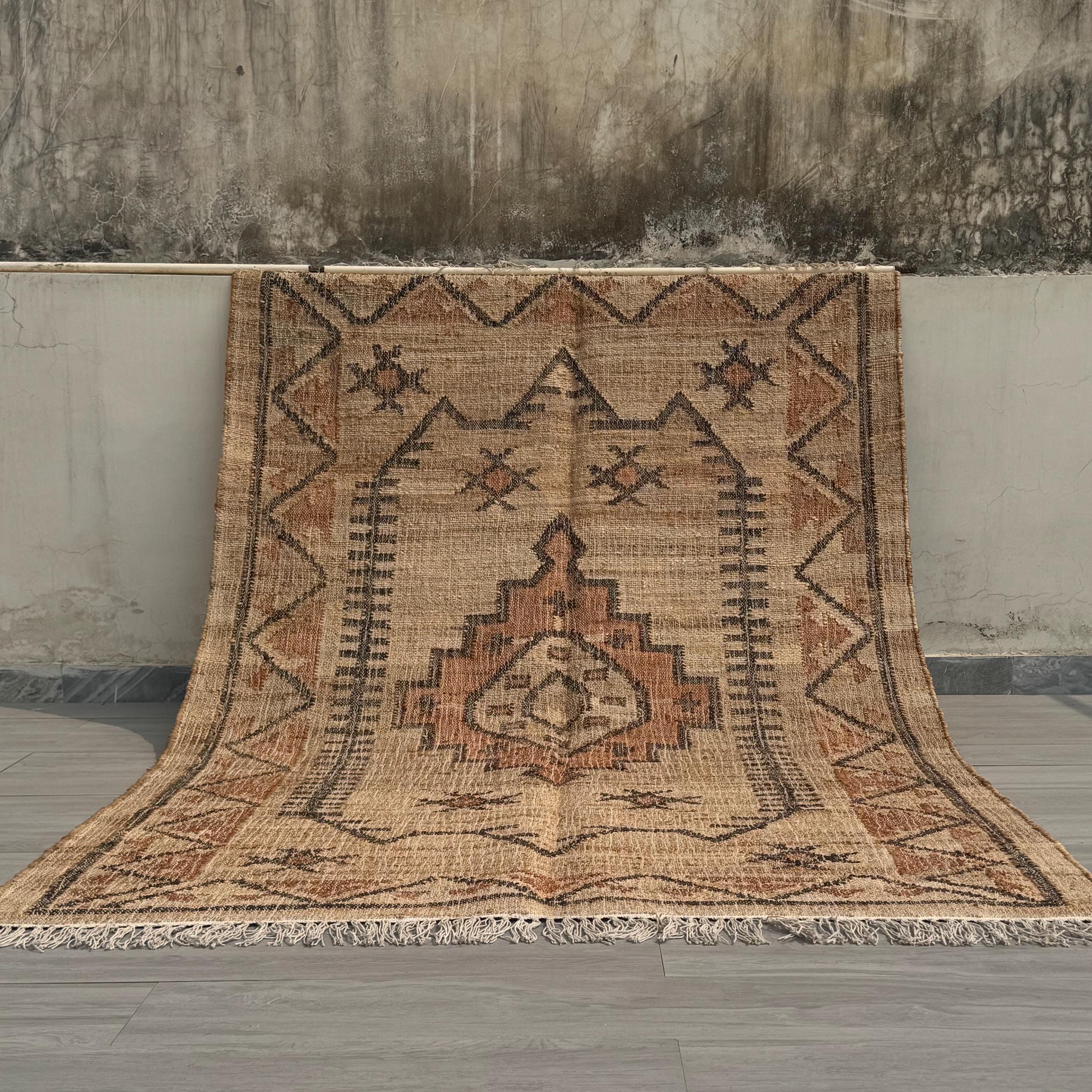 VINTAGE] Native Mexican rug ビンテージ 80年代 【公式通販】