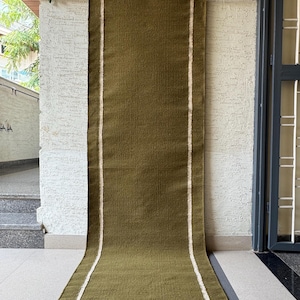 Wool Stairs Runner Rug | Earthy Green Runner Rug | Handwoven Wool Runner | Wool Rug for Bedside | Wool Rug for Entryway | Wool Runner for Kitchen | Modern Decor Wool Runner | Custom Sizes Wool Rug | Eco-Friendly Wool Runner | Sustainable Wool Rug | Flatweave Wool Runner | Soft Wool Stair Runner | Durable Wool Kilim | Handmade Wool Stair Runner | Narrow Wool Stair Rug | 2x6 Wool Runner | 2x8 Wool Runner | 2x10 Wool Runner | 2x12 Wool Runner | 2x20 Wool Runner