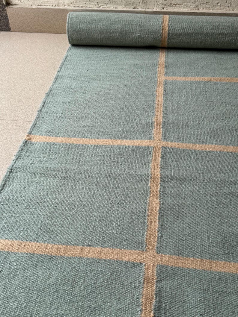 handmade artisan rug, rustic wool stair carpet, natural home wool rug, soft wool stair rug, kilim runner rug, wool kilim rug, handwoven kilim runner, wool kilim striped rug, artisanal kilim runner rug, handmade striped kilim rug, neutral kilim runner rug, bohemian kilim rug runner, rustic kilim stair runner, long kilim runner rug, flatweave kilim wool runner.