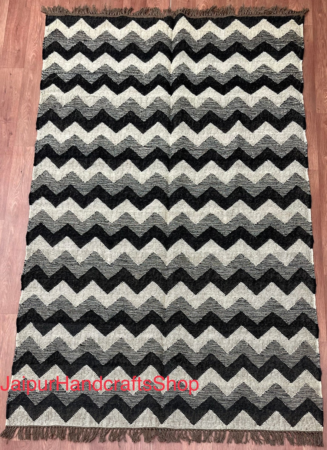 9x12, 9x13, 9x15 Handmade Wool Jute Rug, Navajo Kilim Rug, Green Red