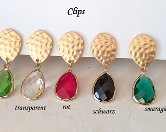 Boucles D'oreilles Donatella Pellini - Murrine Antiques, Vertes, Pierre, Neuves Sans Boîte