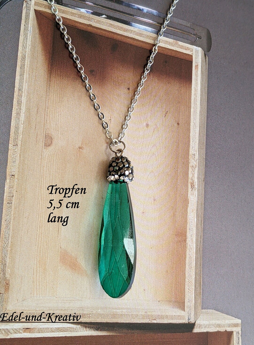 Chaorite Tropfen Anhänger Silber 925 41x24mm Chaorite Tropfen Anhänger Silber 925 41x24mm