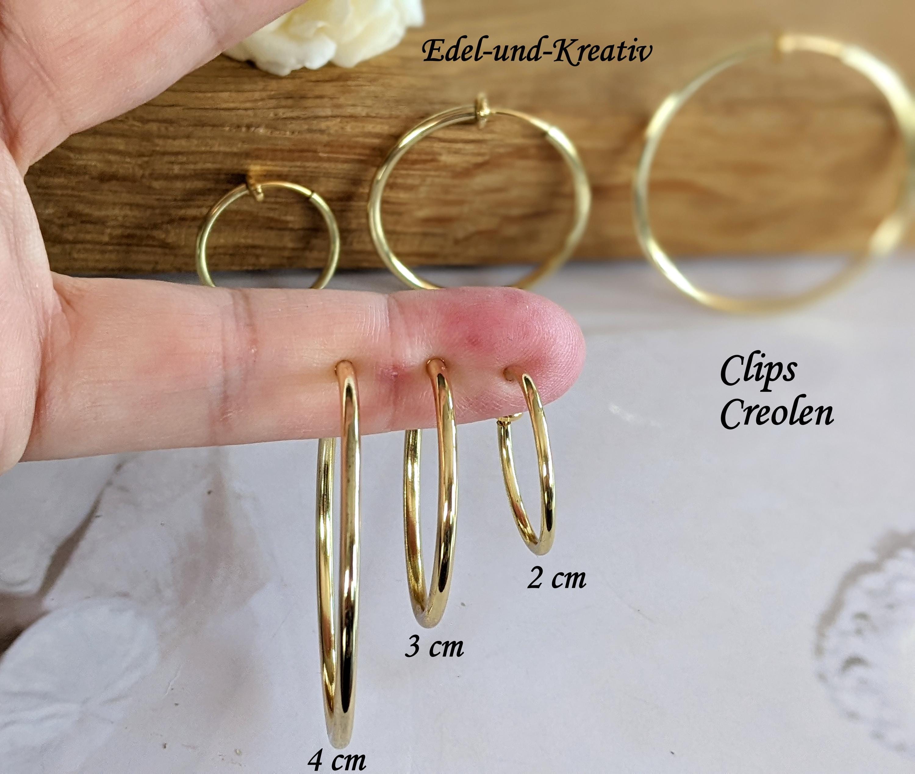 Numeis Boucle D Oreille En Argent 925 Femmes Clou D'oreille Clip D