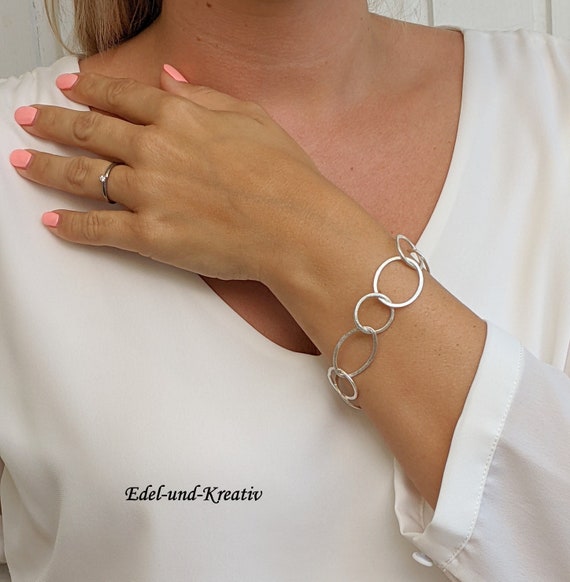 Pulsera aro plata hotsell