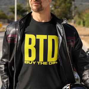 Buy The Dip Stock Investor Tee Shirt | Stock Market Shirt | Stock Trader Broker Gift | Investor Gift