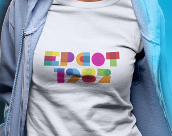 Epcot 1982 T-Shirt | Walt Disney World | Vintage Disney Shirt | Disney Gift | Disney Vacation | Unisex | Disney Graphic Tee | Epcot Center