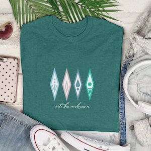 Into the Unknown | Frozen 2 Elements Shirt | Disney Shirt | Elsa Anna Olaf Arendelle Tee Shirt | Disney Quotes | Gift for Women | Frozen