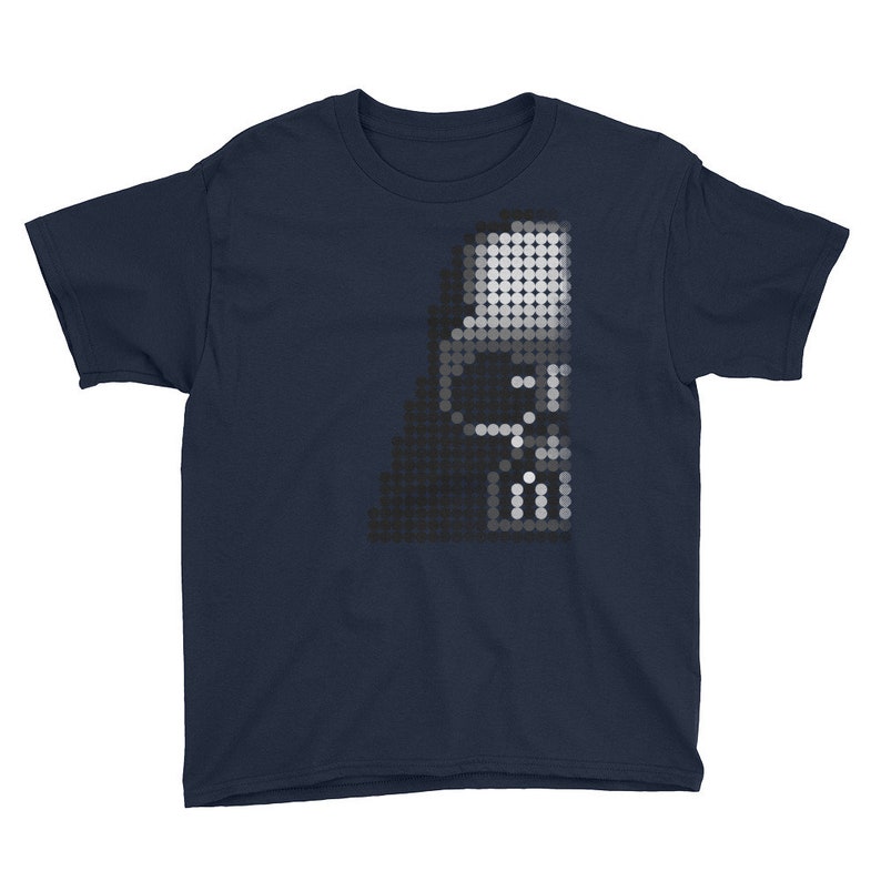 T-shirt Star Wars Reid Park Zoo Vader Death Star - Taille L Enfant/jeunesse, Noir En Coton