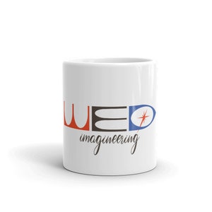 Walt Disney Imagineering Becher | Die Imagineering-Geschichte | WED-Unternehmen | Disney-Geschenke | Kaffee-Geschenk | Vintage Disney | Kaffee-Liebhaber