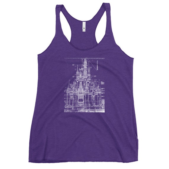 Cinderella Castle Blueprint Tank Walt 