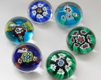 Paperweight / Briefbeschwerer Millefiori