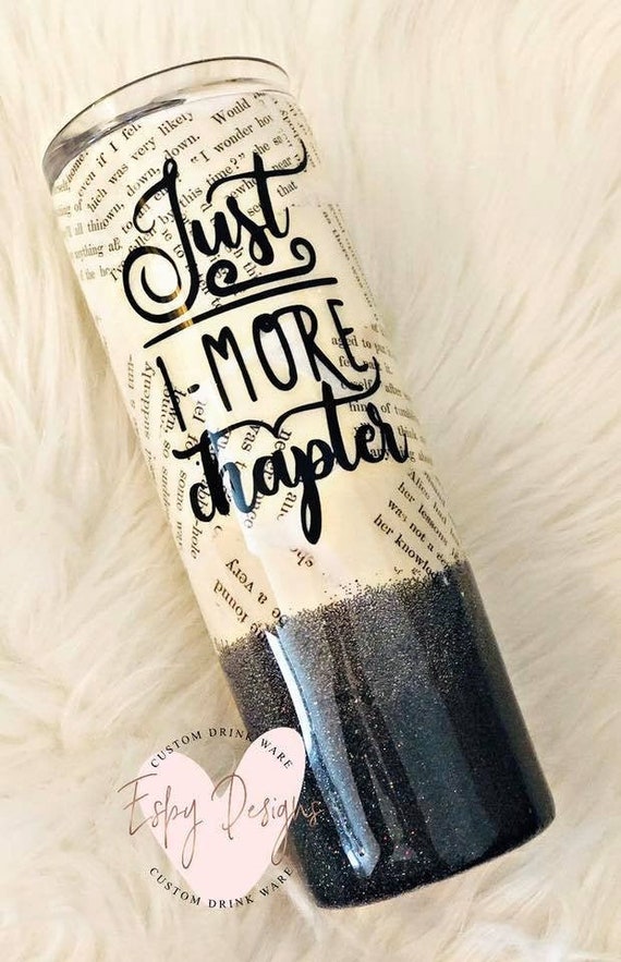 Book page tumbler/book tumbler/gift for her/stainless steel Etsy