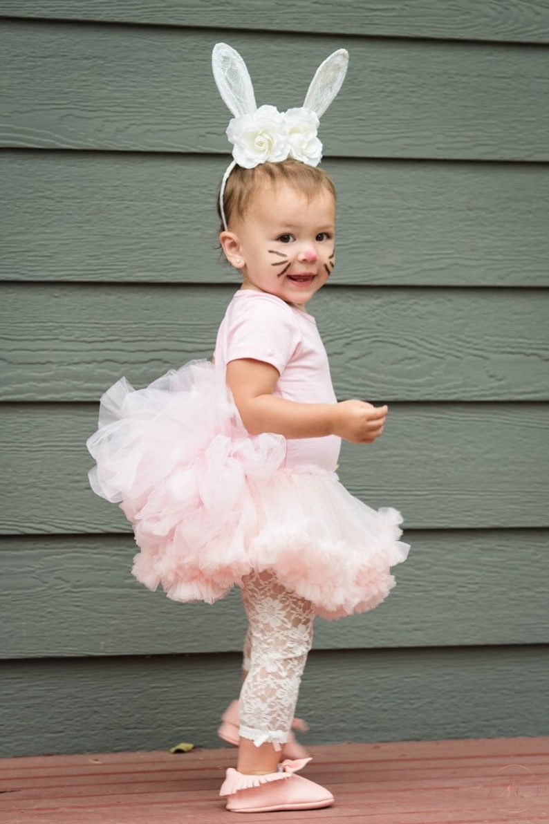 infant pink bunny costume