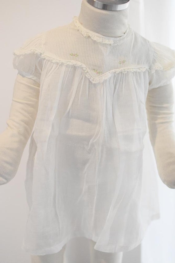 Vintage Toddler Smocked Slip Dress - image 6