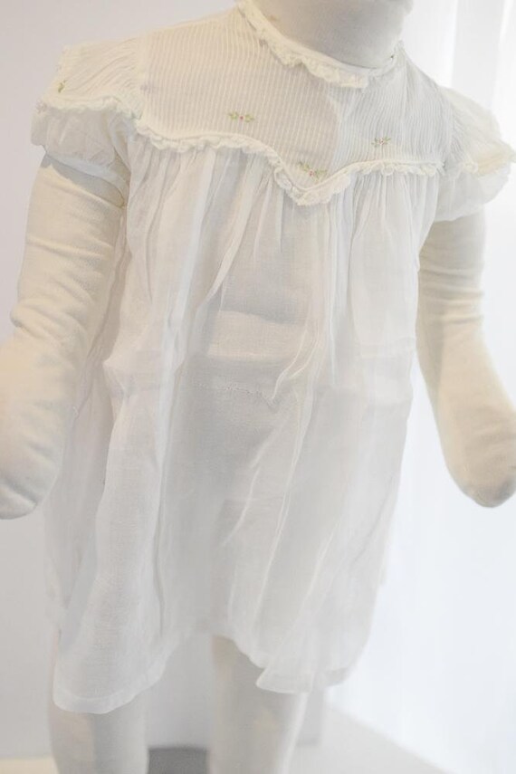 Vintage Toddler Smocked Slip Dress - image 2