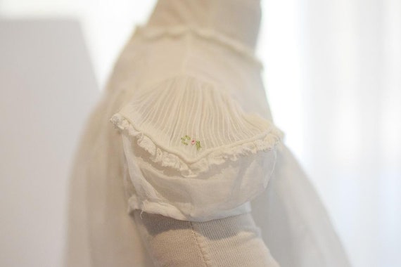 Vintage Toddler Smocked Slip Dress - image 8