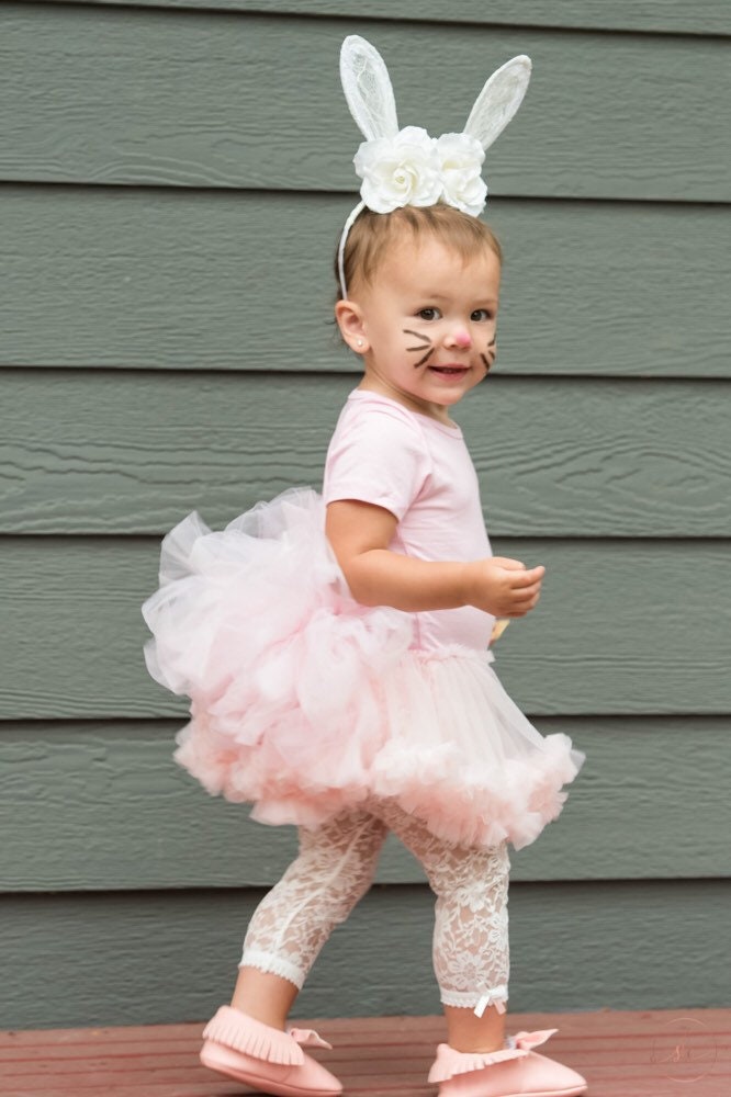 infant pink bunny costume