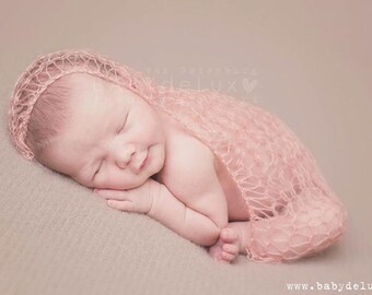 MTO Newborn  wrap in various colors, photo prop