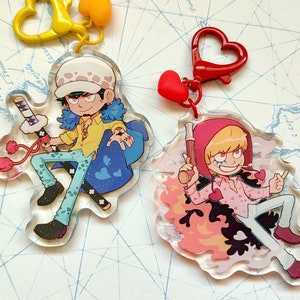 One Piece Vol 84 Manga Book Anime Inspired Keyring / Key Chain Duel Sided  Fan Print Sanji Grand Line Style