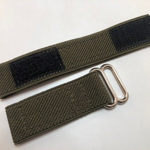 watch strap with stainless steel clasp