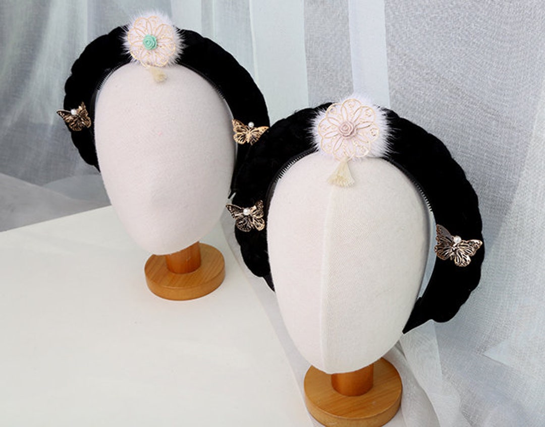 Traditional Korean Hanbok Headband for Girls 가채 Etsy