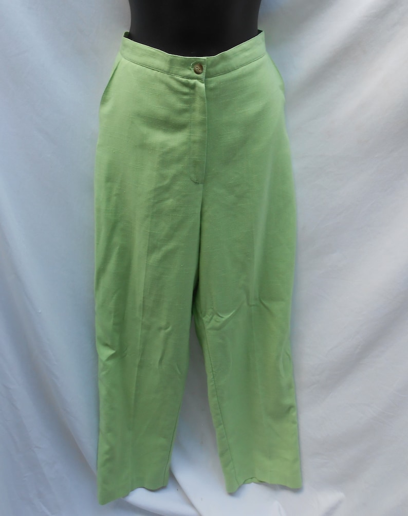 J Vintage 1980/'s90/'s Green Pants by L L.