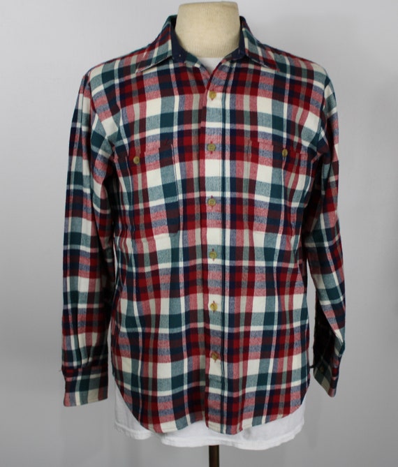 Vintage 1980's Flannel by Arrow Sport - image 2